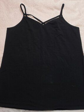Torrid Foxy Strappy Camisole Tank Top Black Size 3X